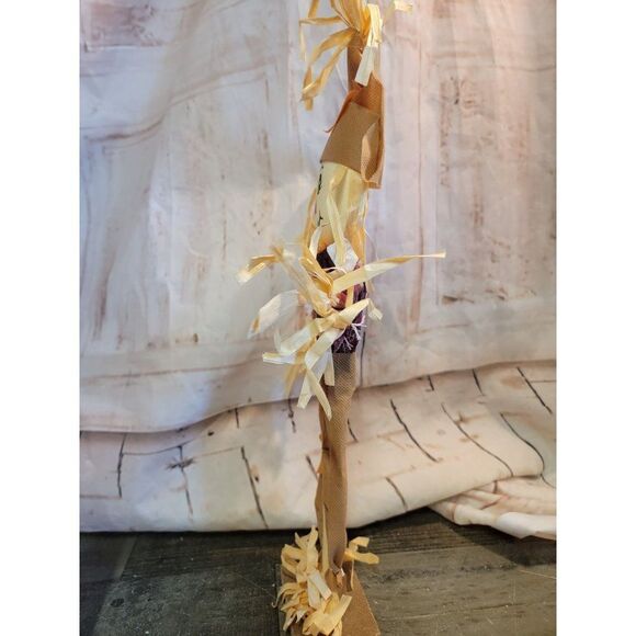 Happy fall scarecrow figure Decor Harvest Halloween - Picture 5 of 7